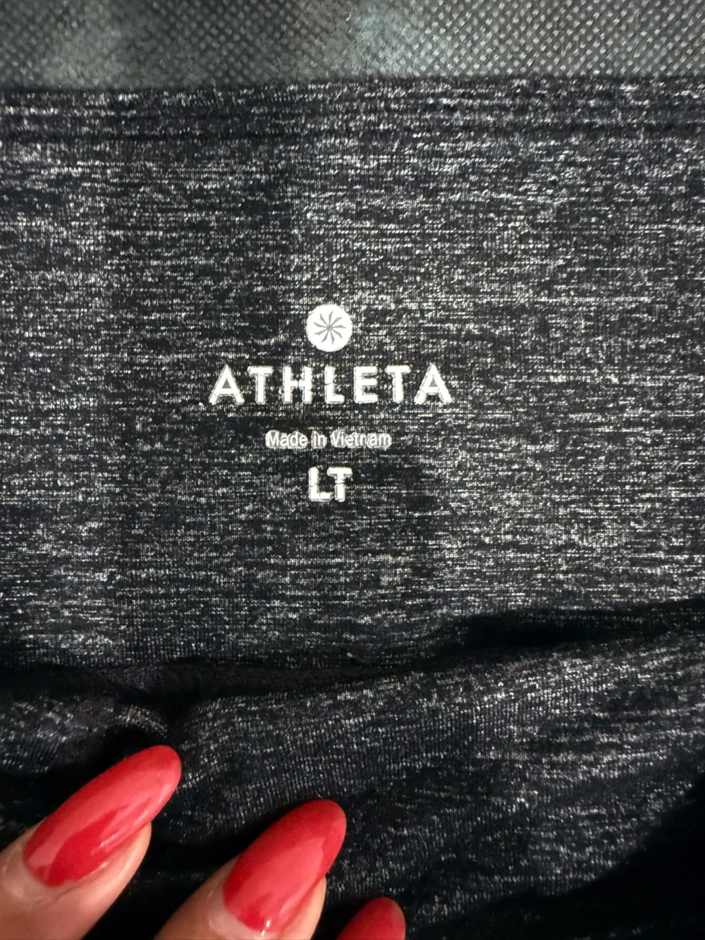 🔥Athleta Women’s High-Waist Charcoal Gray Leggings size L EC🔥